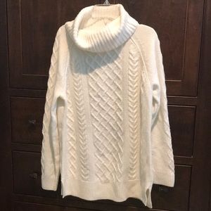 white turtle neck